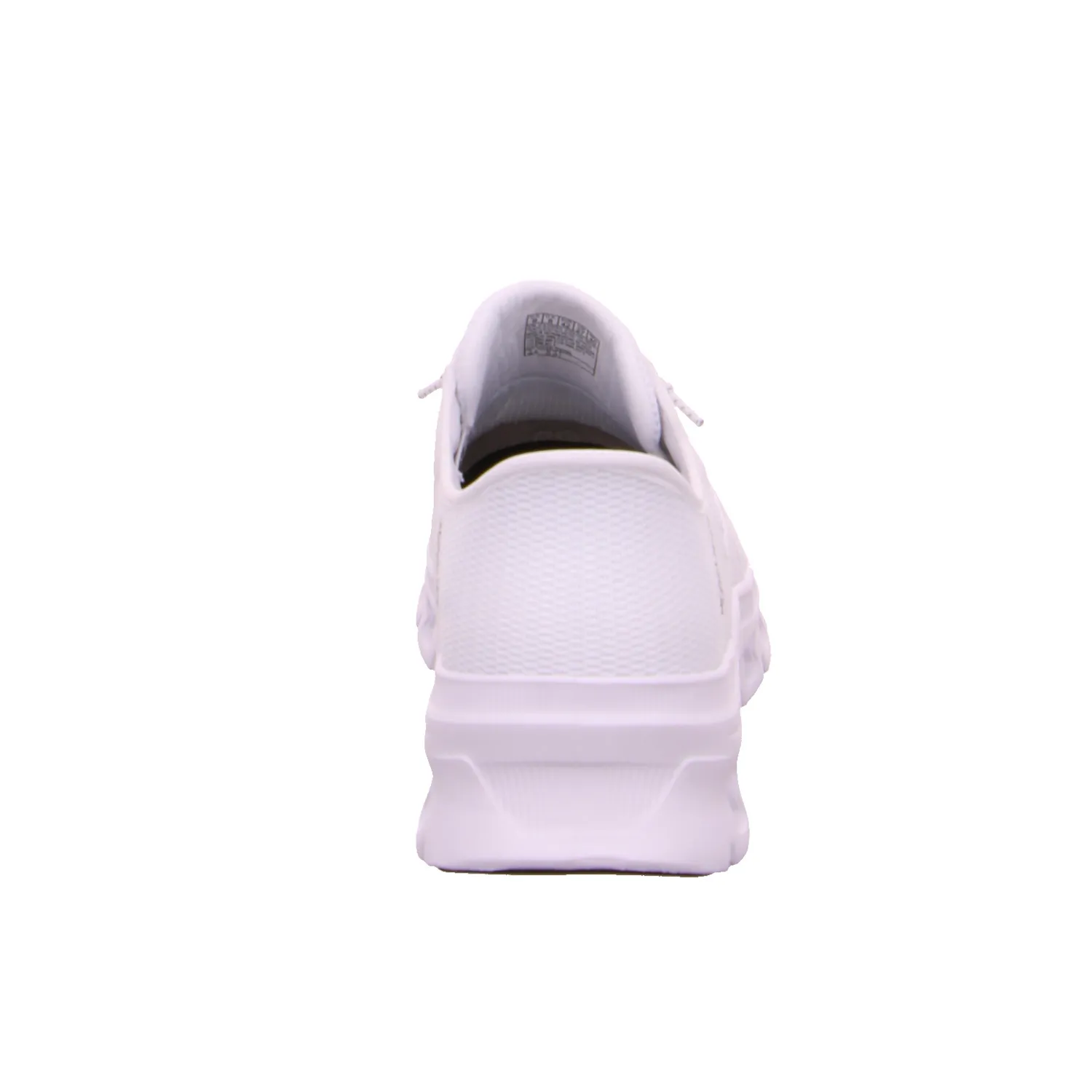 SKECHERS Halbschuhe Sneaker Stoff Weiss Synthetik