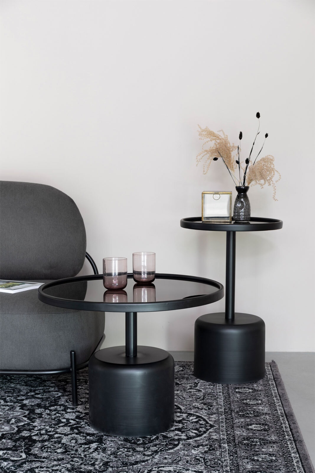zuiver Couchtisch PIERRE 60 x 45 cm schwarz