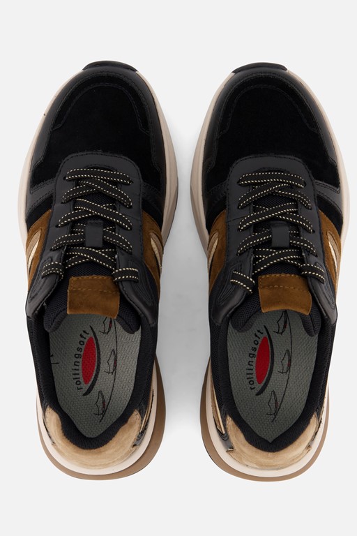 Gabor Rollingsoft sneakers zwart