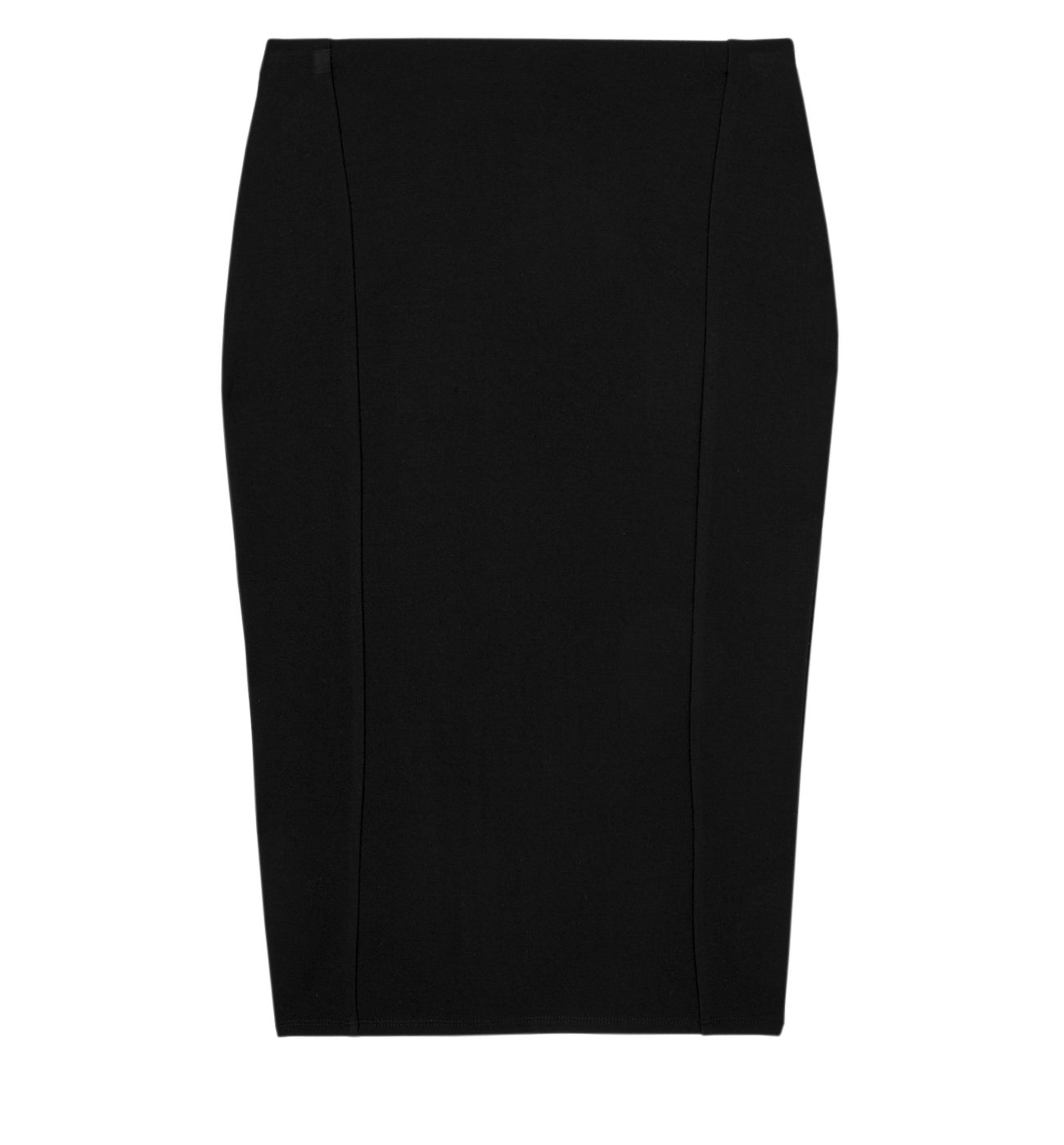 Jupe crayon en jersey Milano - Noir