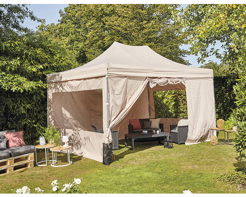 Allrounder Paviljoen Siena Tuin 3x4,5 m grijs