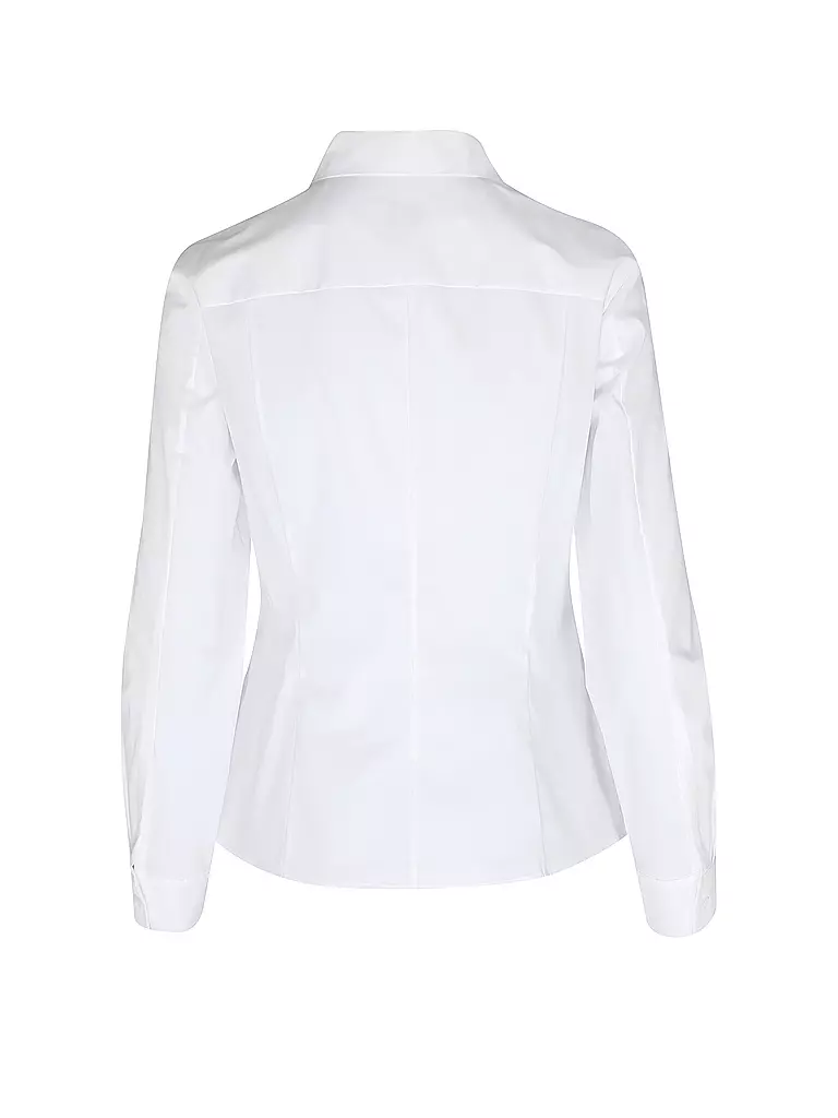 BOSS Bluse Slim Fit BASHINA weiss