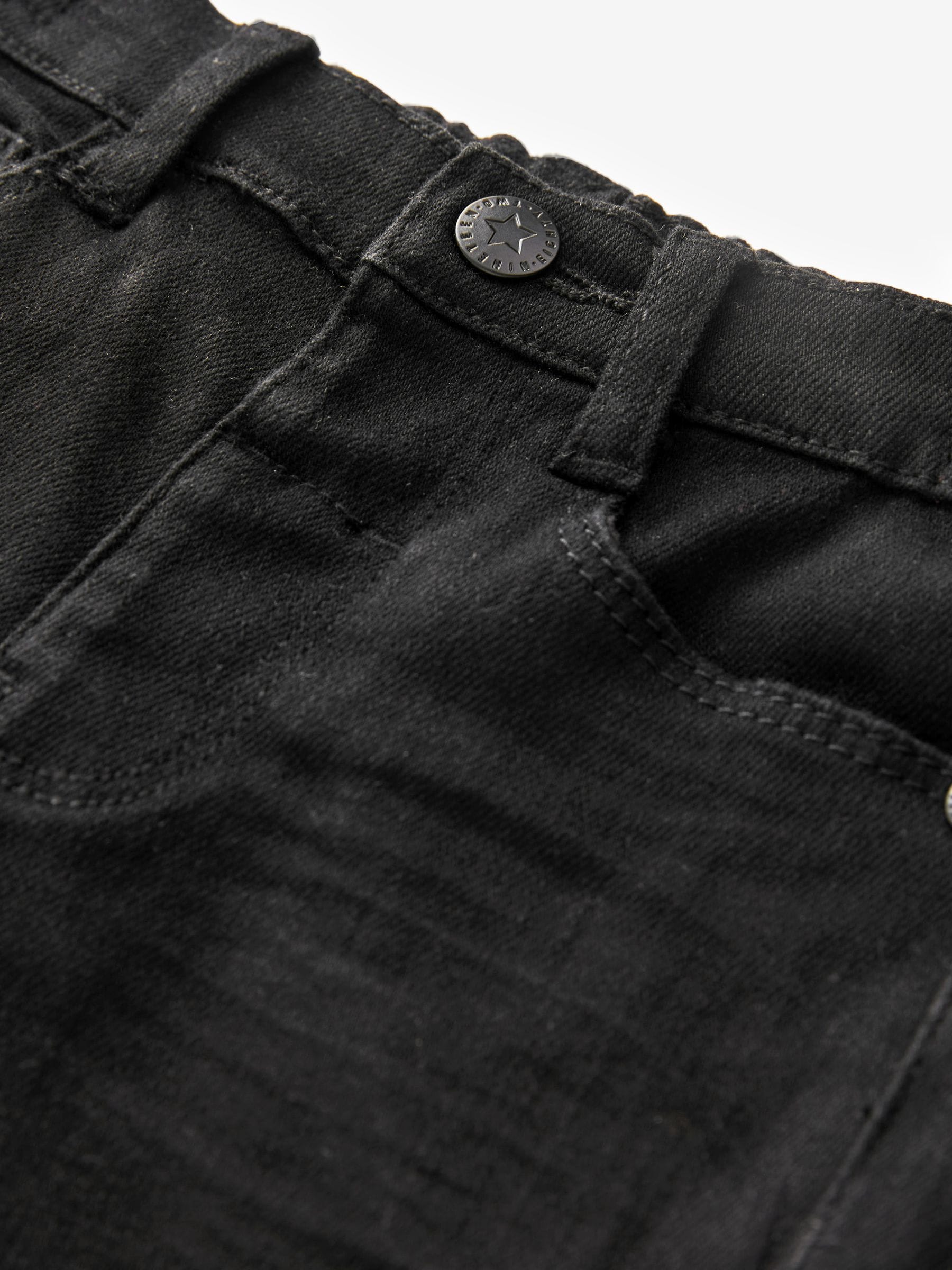 Zwart - Comfortabele jeans met stretch (3 mnd-7 jr)