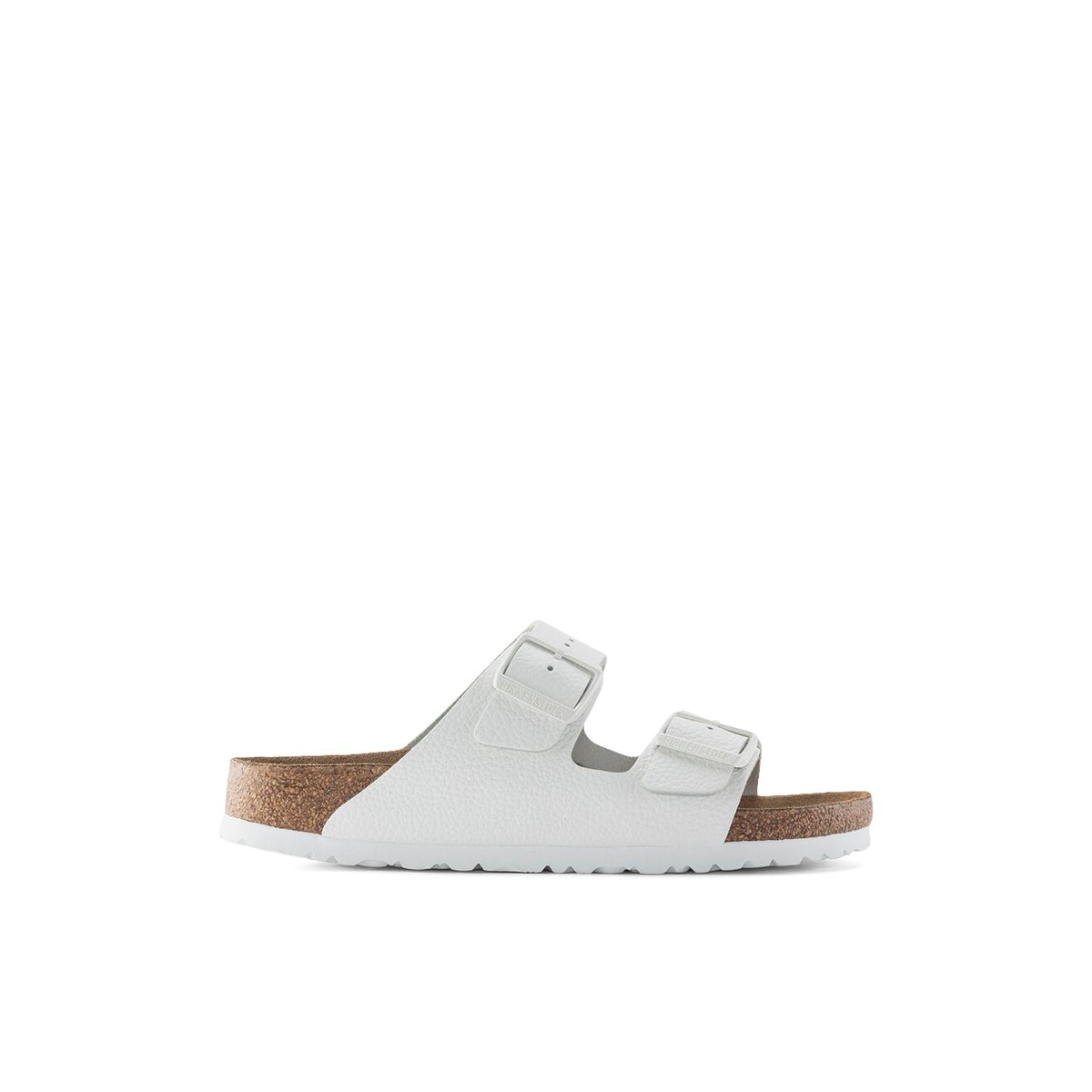 BIRKENSTOCK-Arizona_soft-Sandales à glissière - Talon plat - Blanc