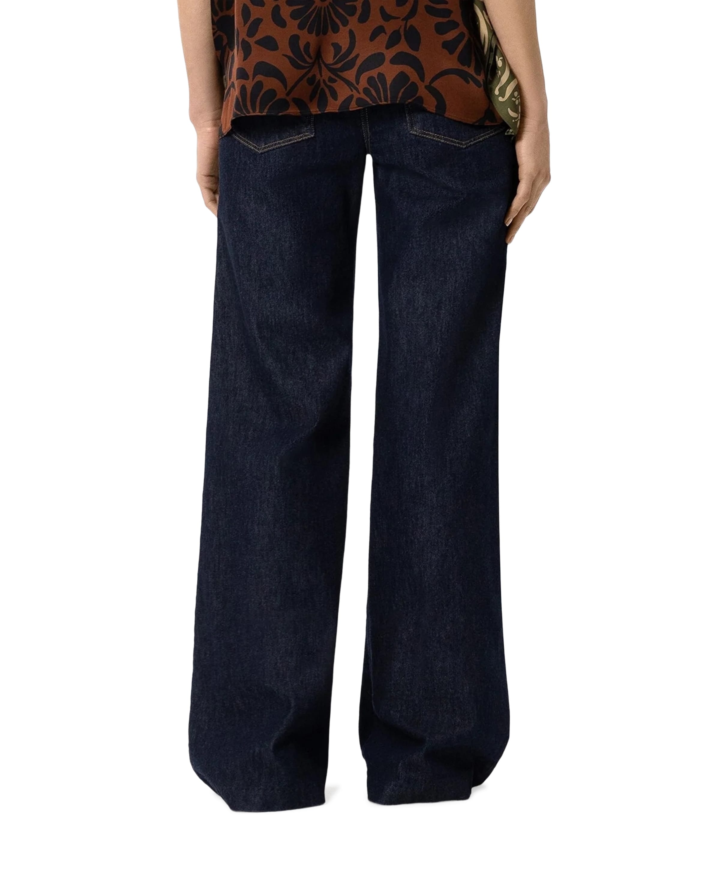 LUISA CERANO Authentic-Flared dames jeans blauw