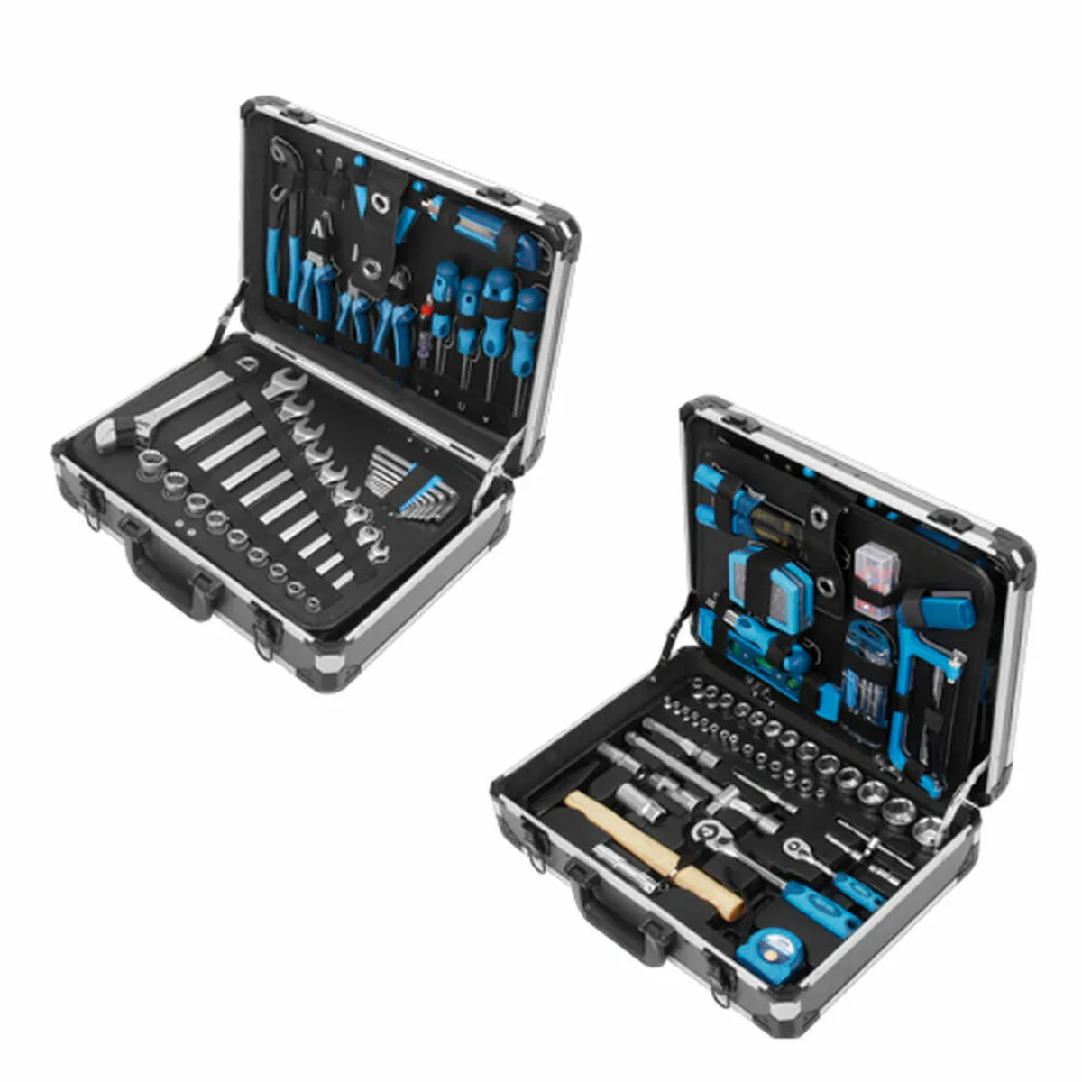 Ferrestock Boîte à outils - Aluminium - 176 pièces