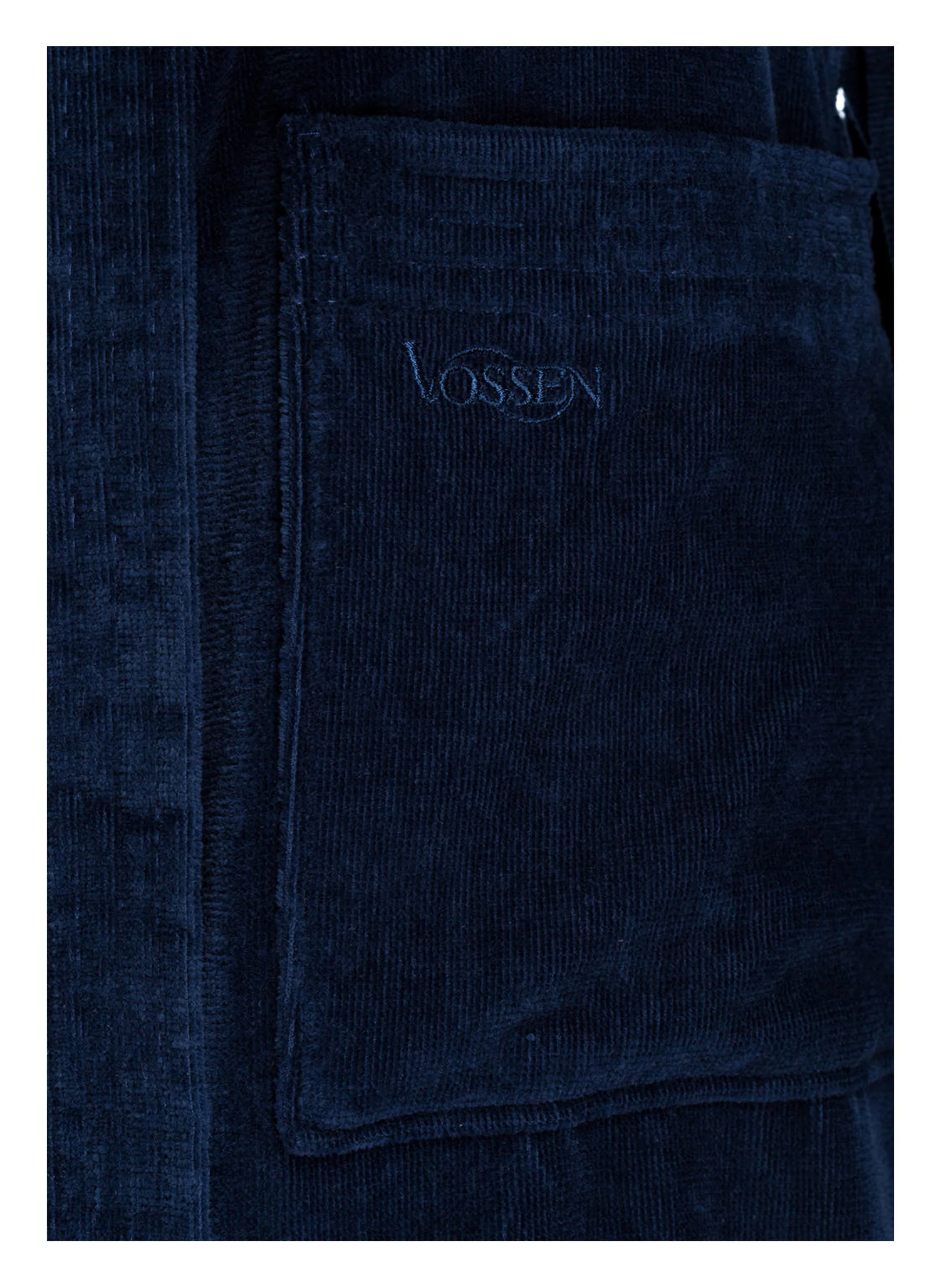 VOSSEN Unisex-Bademantel TEXAS mit Kapuze