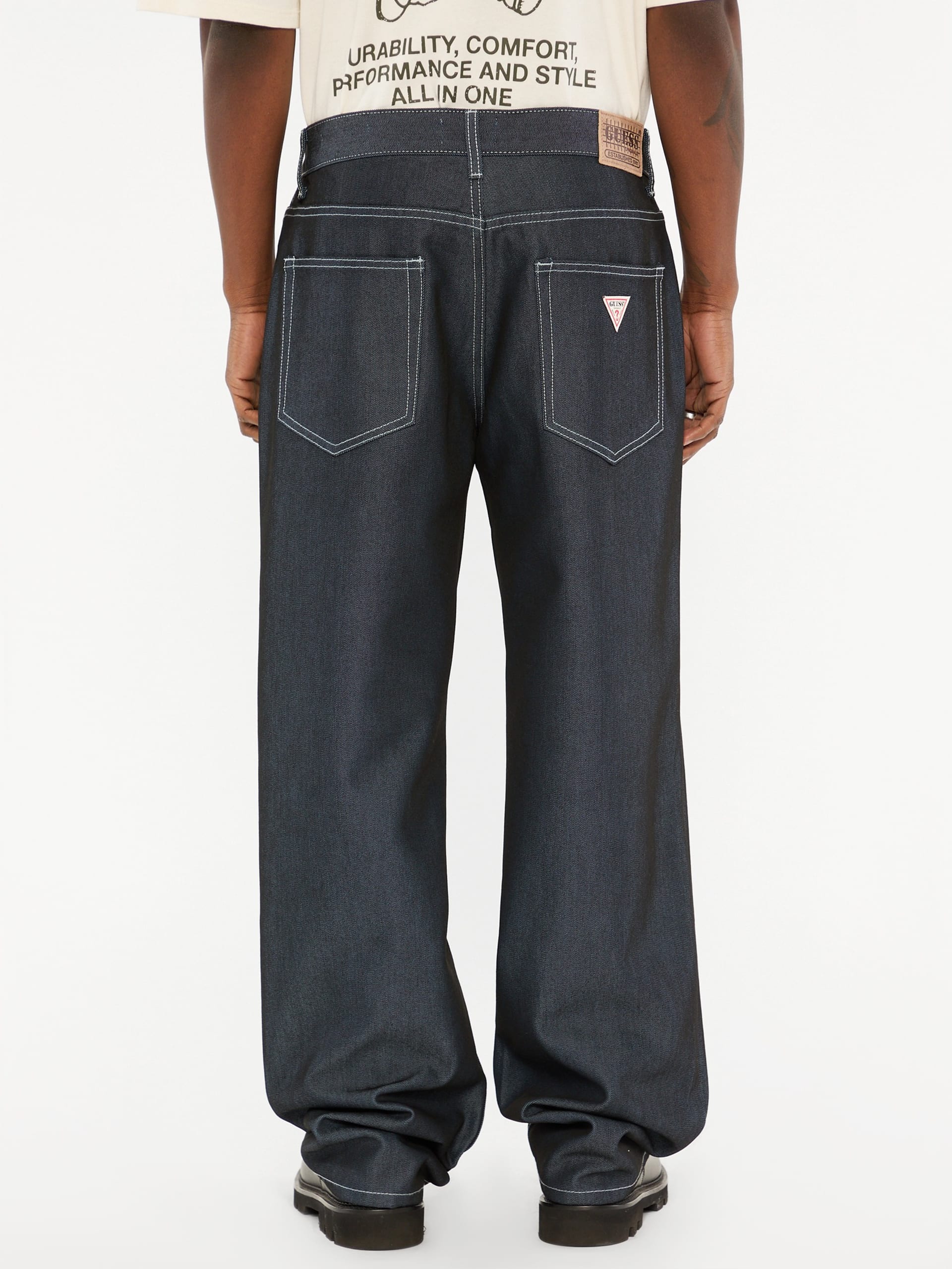 Calça jeans folgada Kit Originals da GUESS