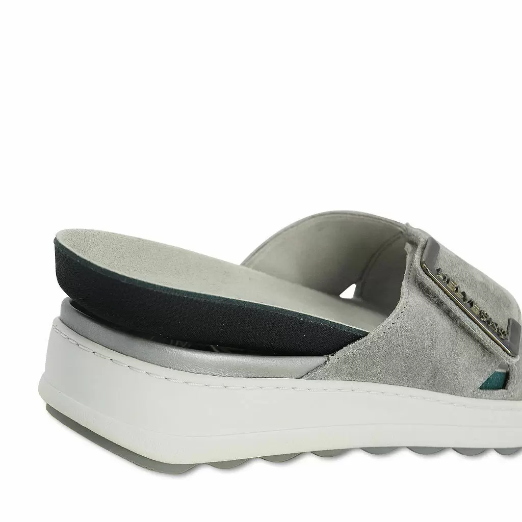 DAMEN - Pantolette ALESSA hellgrau