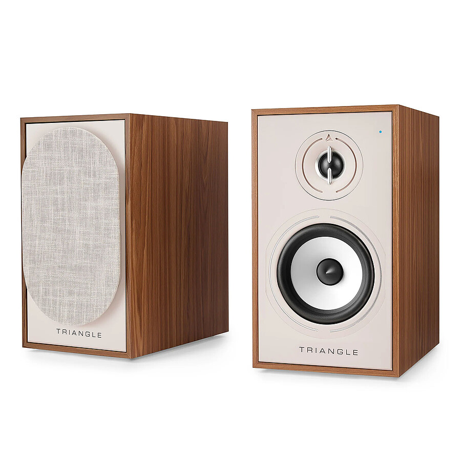 Triangle Borea BR02 CONNECT Chêne + Audio-Technica AT-LP60XUSB Gris