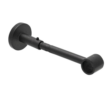 Intensions Modern steun roede uitschuifbaar 20 mm antraciet 7-15 cm 2 stuks