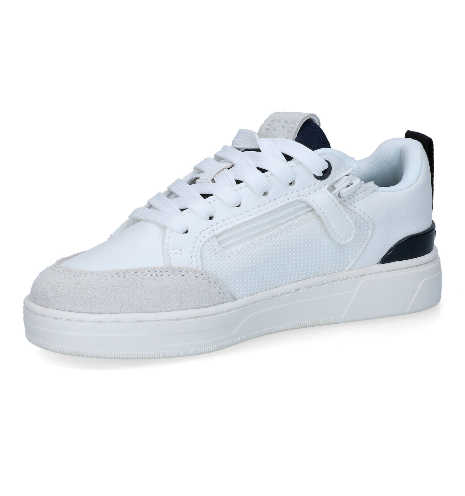 Veterschoenen wit