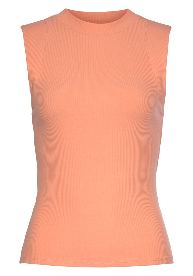 LASCANA Ripptanktop mit breiten Trägern, figurbetonte Passform