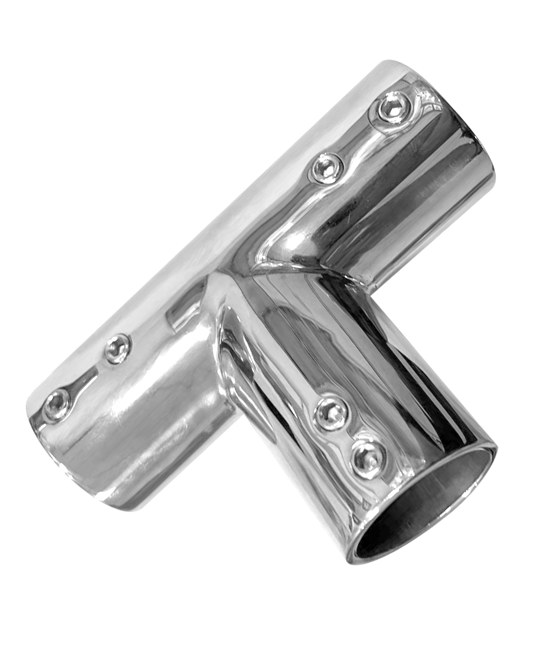 Best Design T-verbindingsstuk tbv muurstang chroom