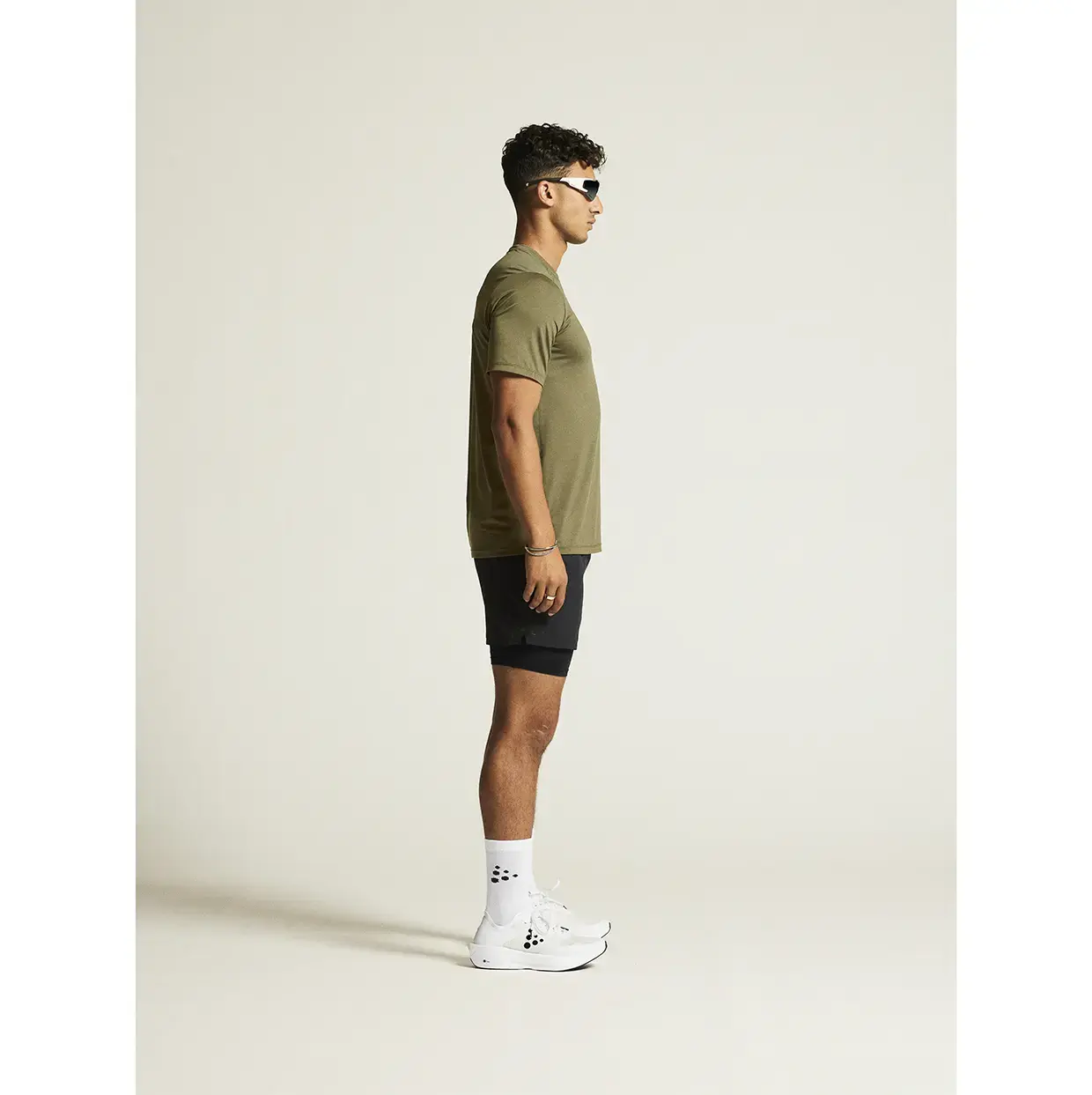 Craft ADV Essence 2 Hardloopshirt Korte Mouwen Groen Heren