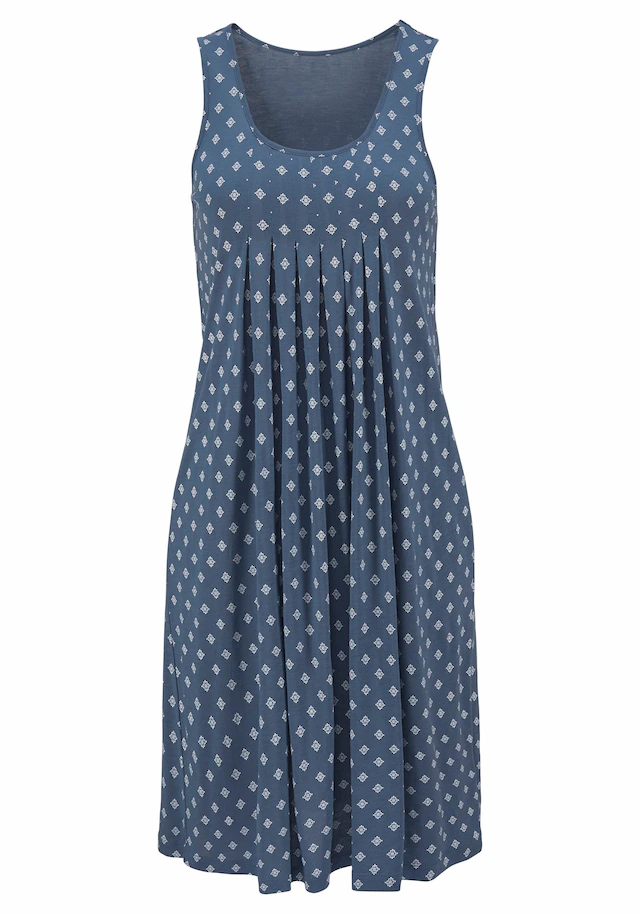 Beachtime Strandkleid mit Ornamentdruck, Minikleid, Sommerkleid