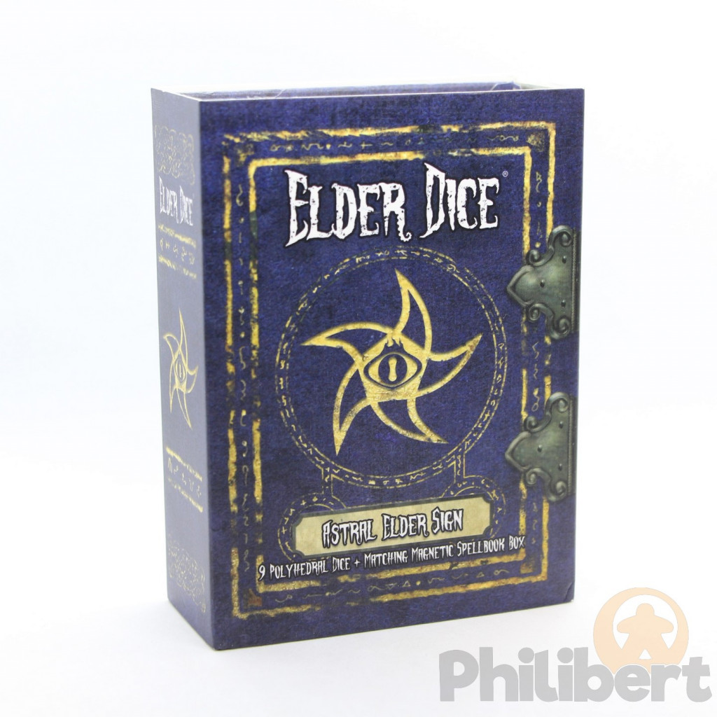 Set de 9 Dés JDR Elder Dice: Astral Elder Sign (Blue)