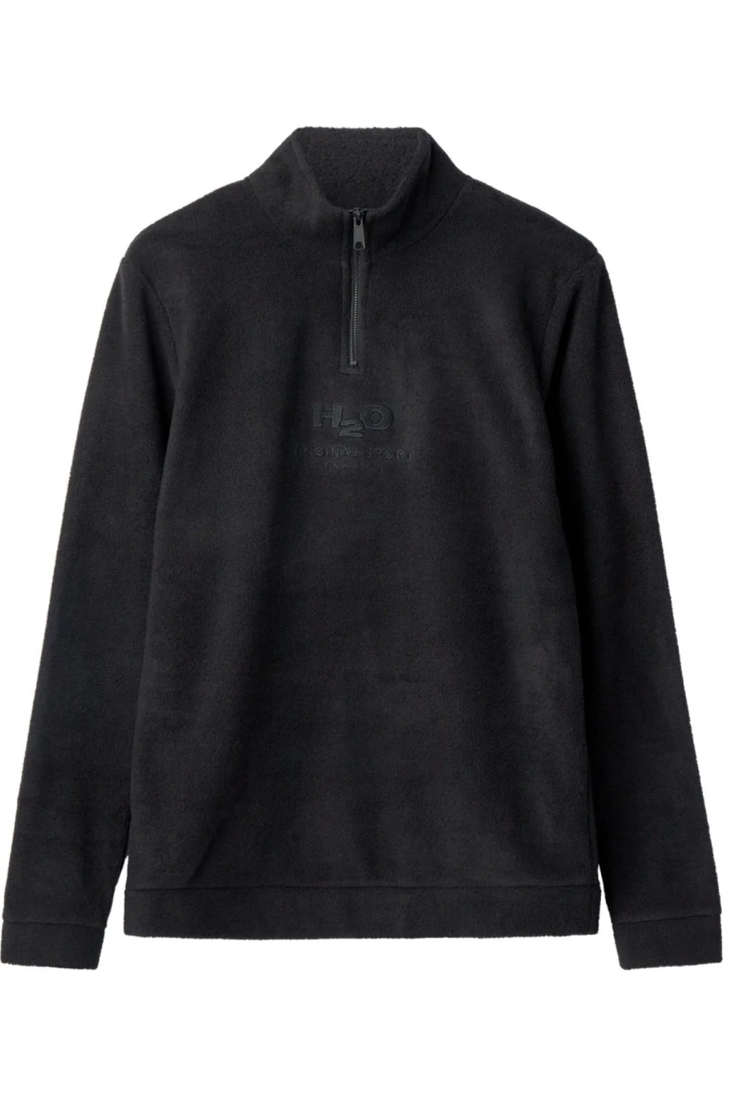 H2O Blåvand II Fleece Half Zip p black