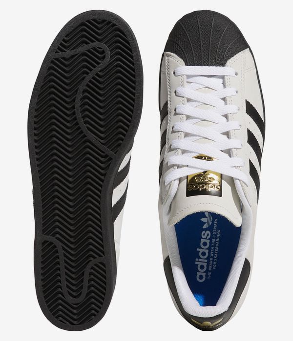 adidas Skateboarding Superstar ADV Schuh (cry white core black white)