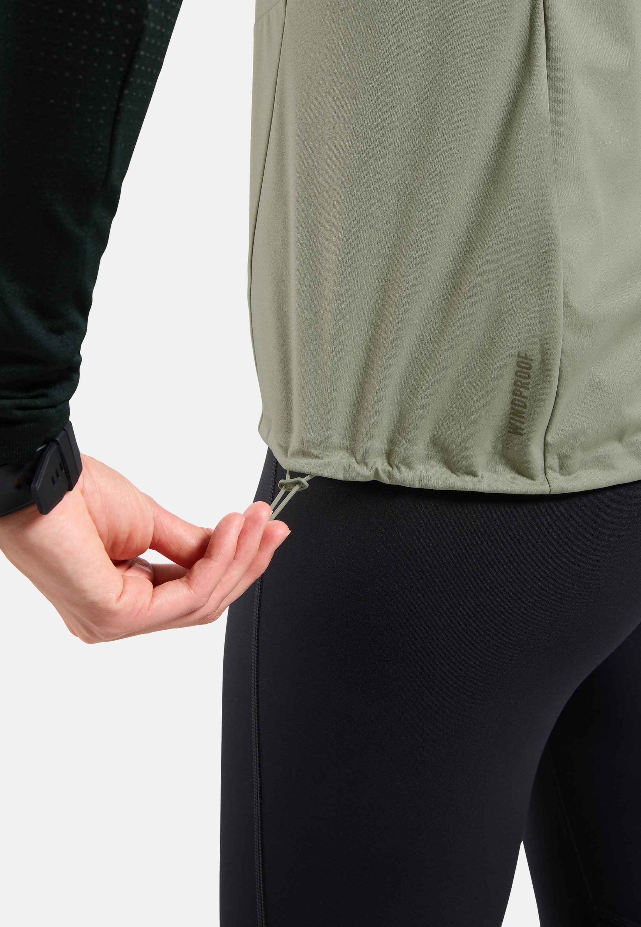Zeroweight Warm Softshell-Laufweste 2.0 in shadow
