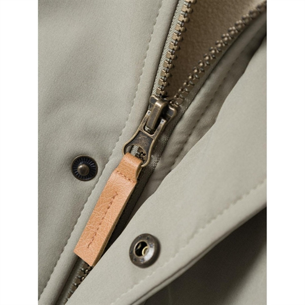 Køb Lil'Atelier Dried Sage Laalfa Softshell Jakke Solid