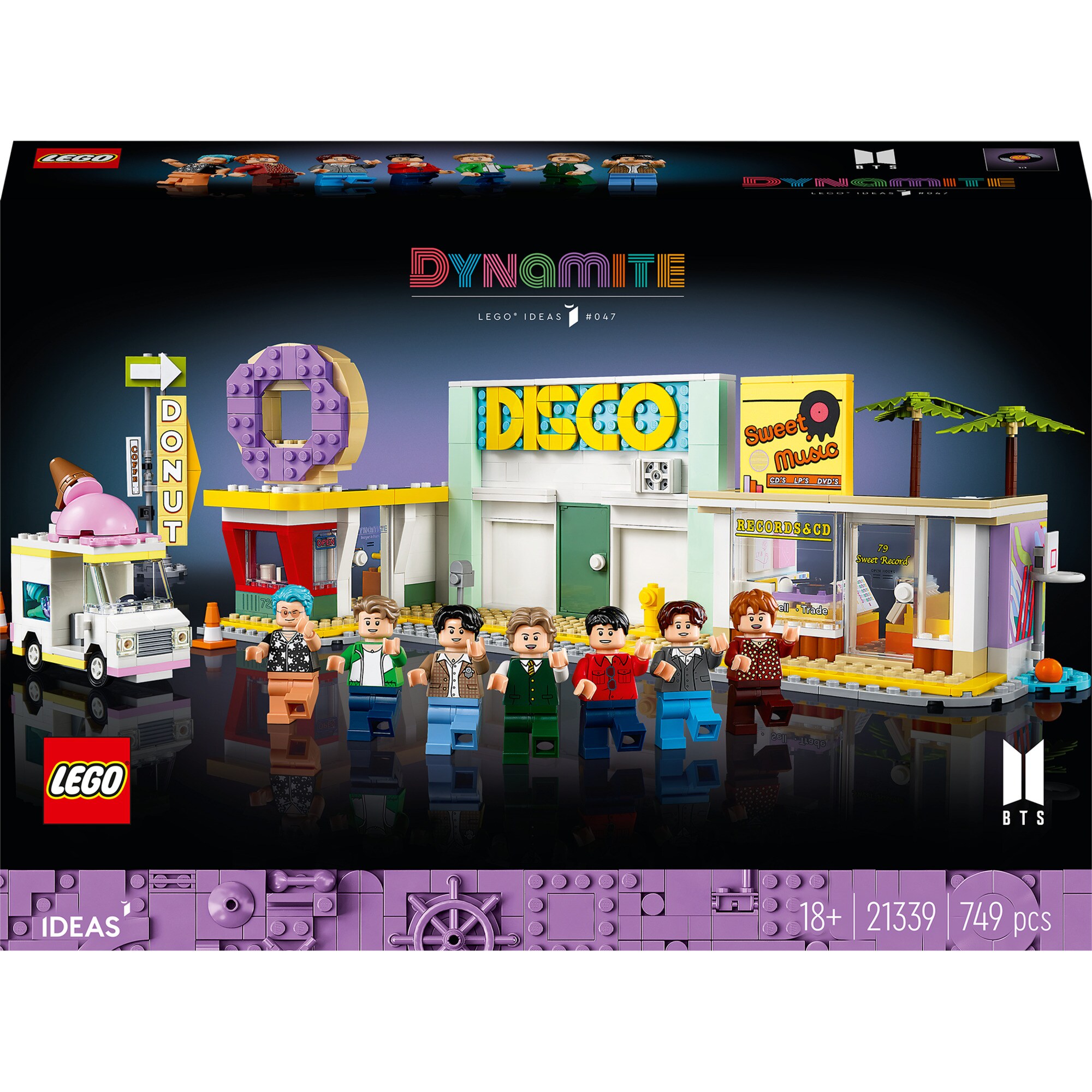 LEGO Konstruktionsspielzeug Ideas BTS Dynamite