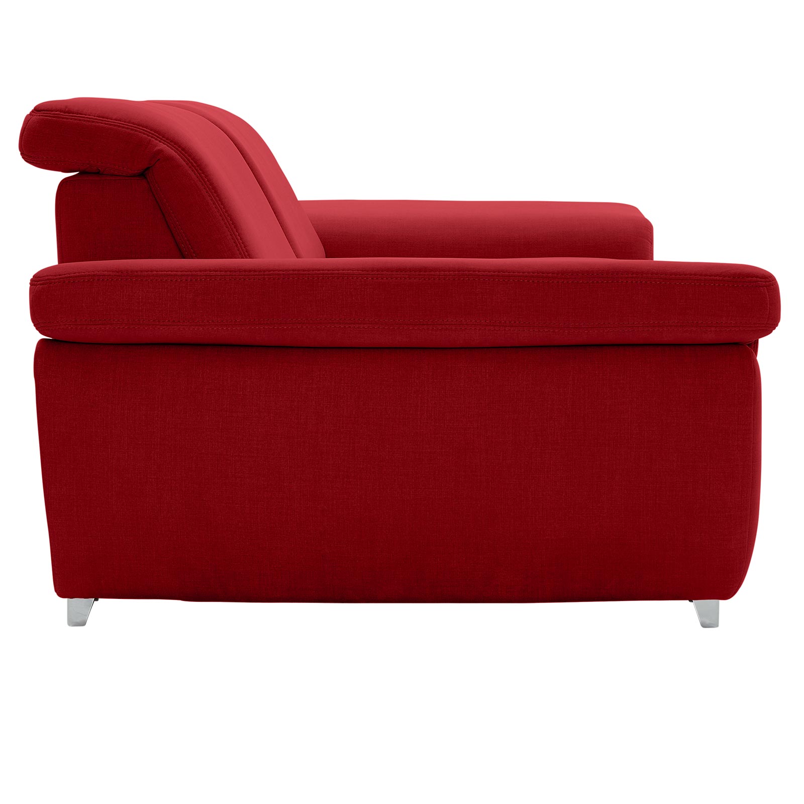 polsterpower 2,5-Sitzer Boxspringsofa - Miro bordeaux - Basismodell