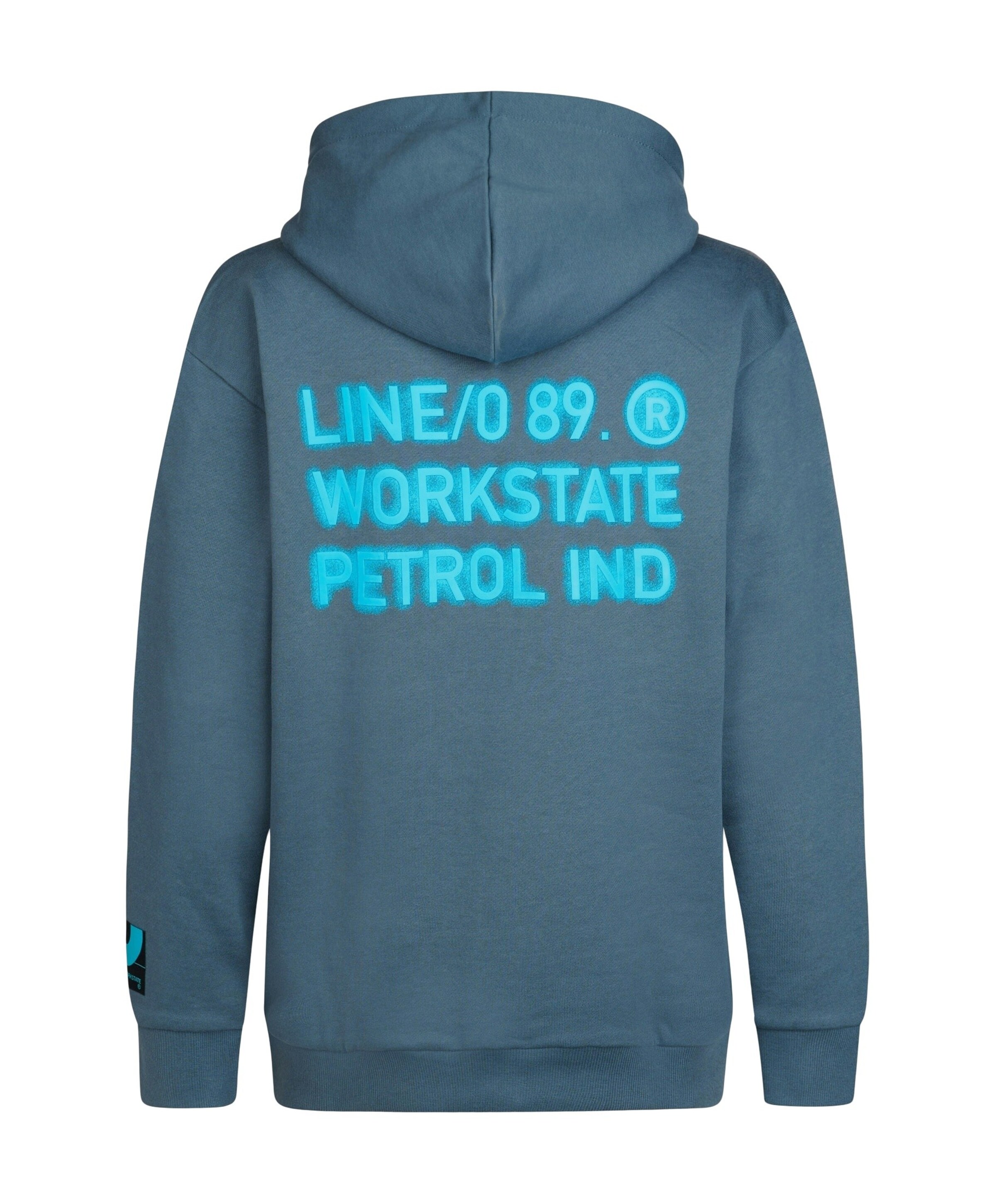 Petrol Jongens hoodie blauw