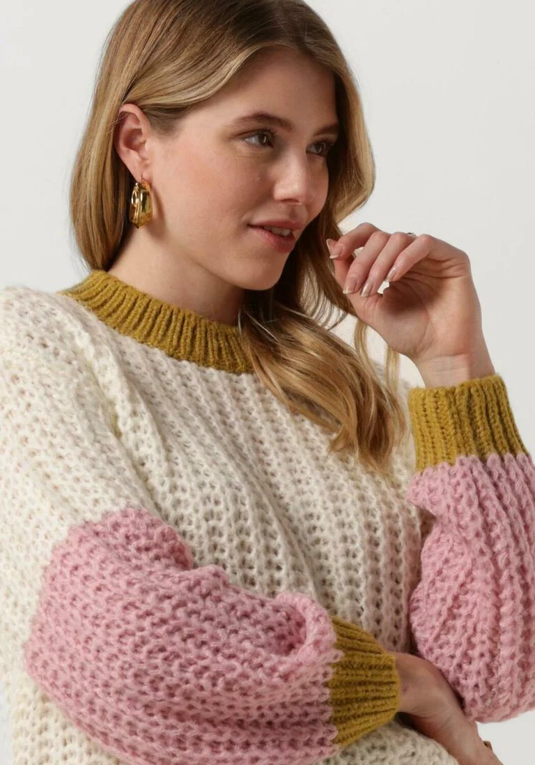 MSCH COPENHAGEN gebroken wit msch copenhagen trui mschinari heidi pullover