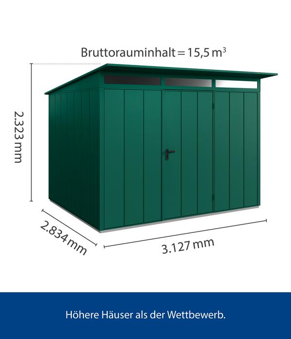 Hörmann Berry-Gerätehaus Modern-P Typ 3, ca.
