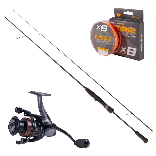 Set spinning Grayton Prey Ultra Light 1.80m (2-8g)