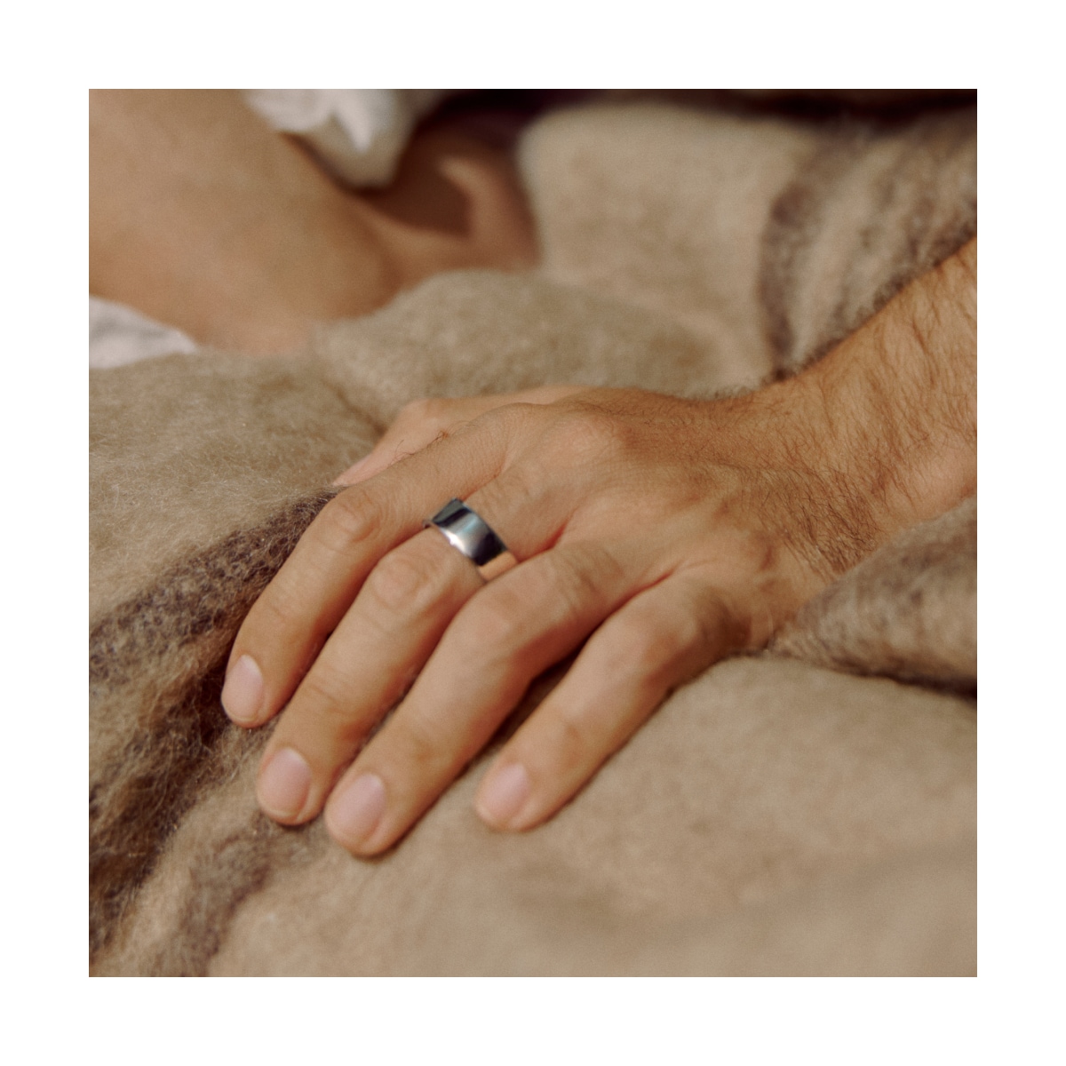 Oura-ring smarttring 4 størrelse 4 (Silver)