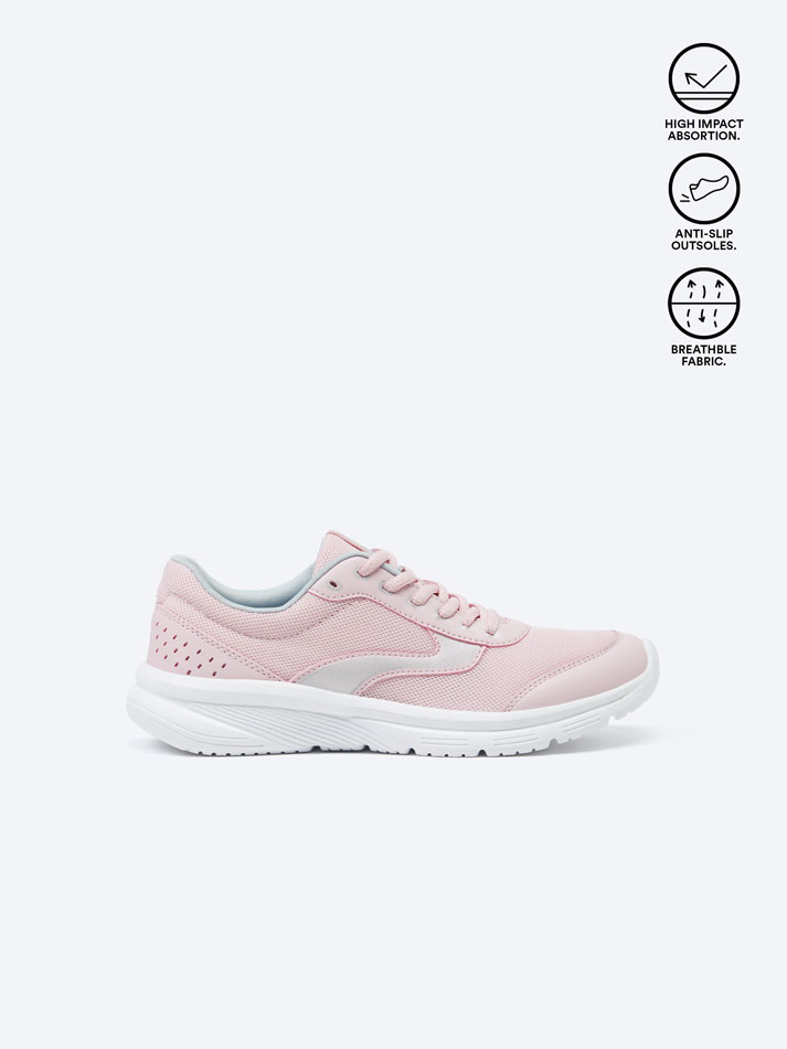 Garota esportiva técnica - Rosa