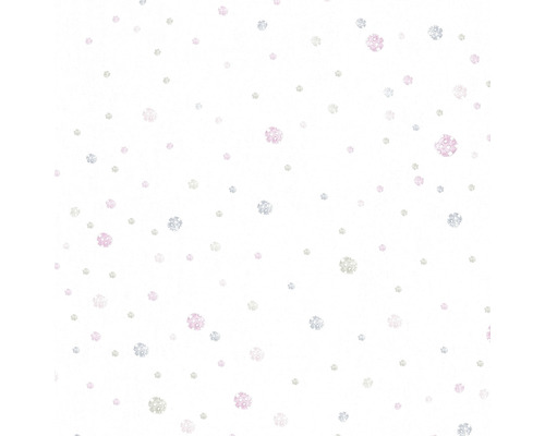 Vliesbehang 35855-1 Kleine Sterren Stippen roze