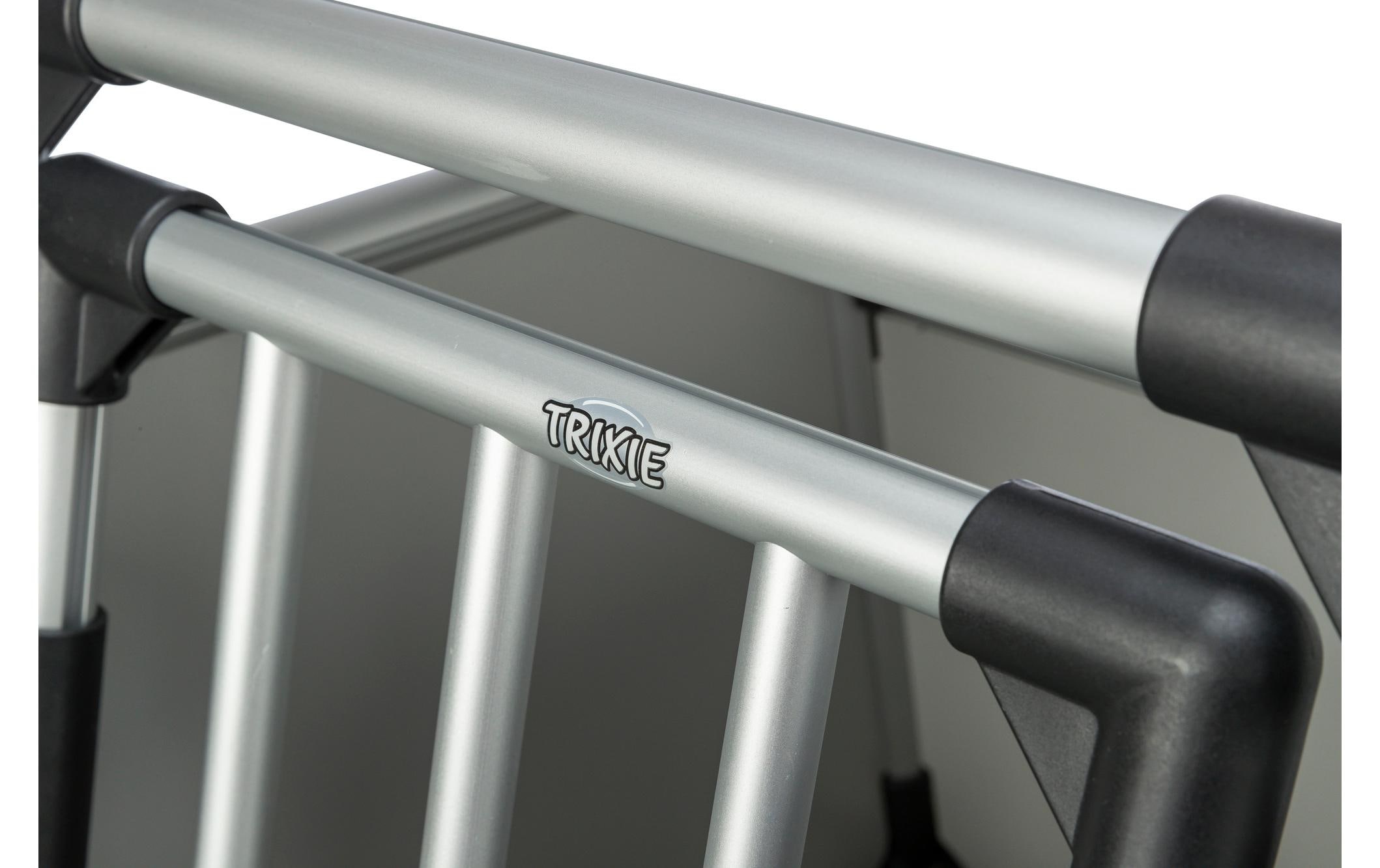 Transportbox  Aluminium S<br>Transportbox, Schwarz/Silber