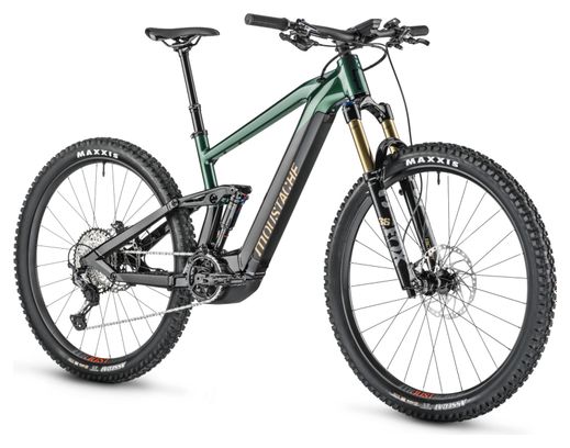 VTT Électrique Tout-Suspendu Moustache Samedi 29 Trail 9 Smart System Shimano SLX / XT 12V 750 Wh 29'' Noir / Vert 2023