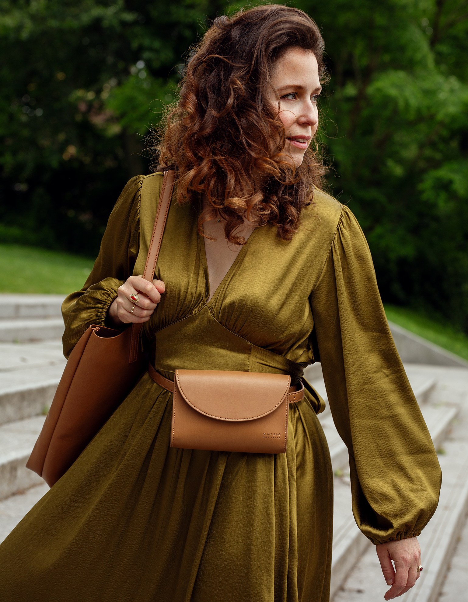 Sanne Belt Bag - Cognac Vegan Uppeal™