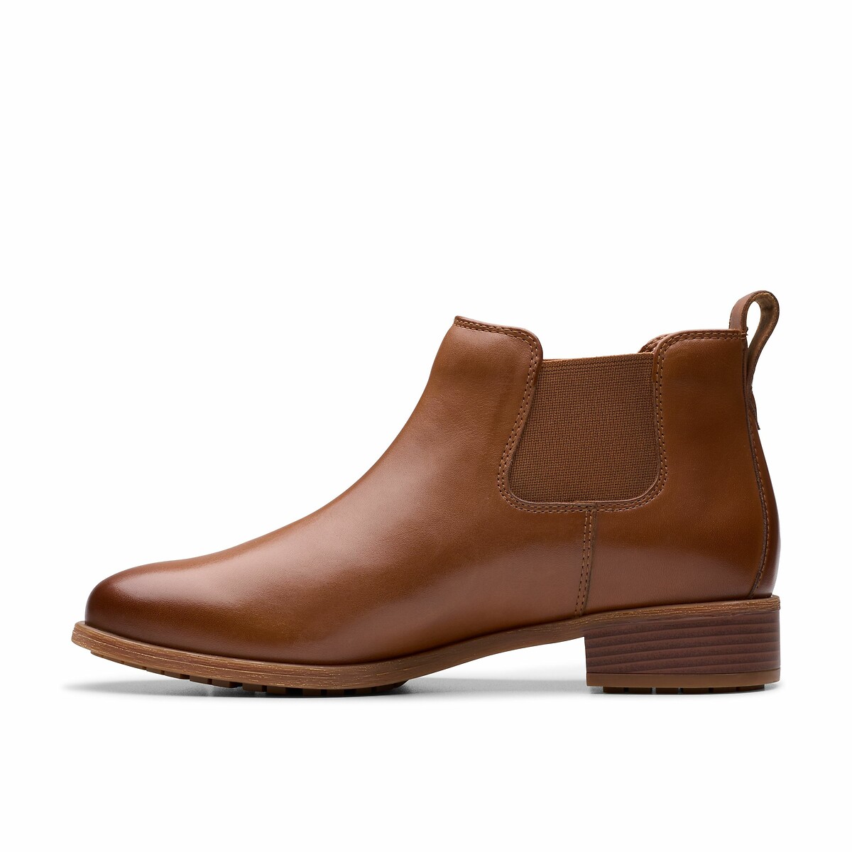 CLARKS<br>Botas Chelsea de Couro Havisham
