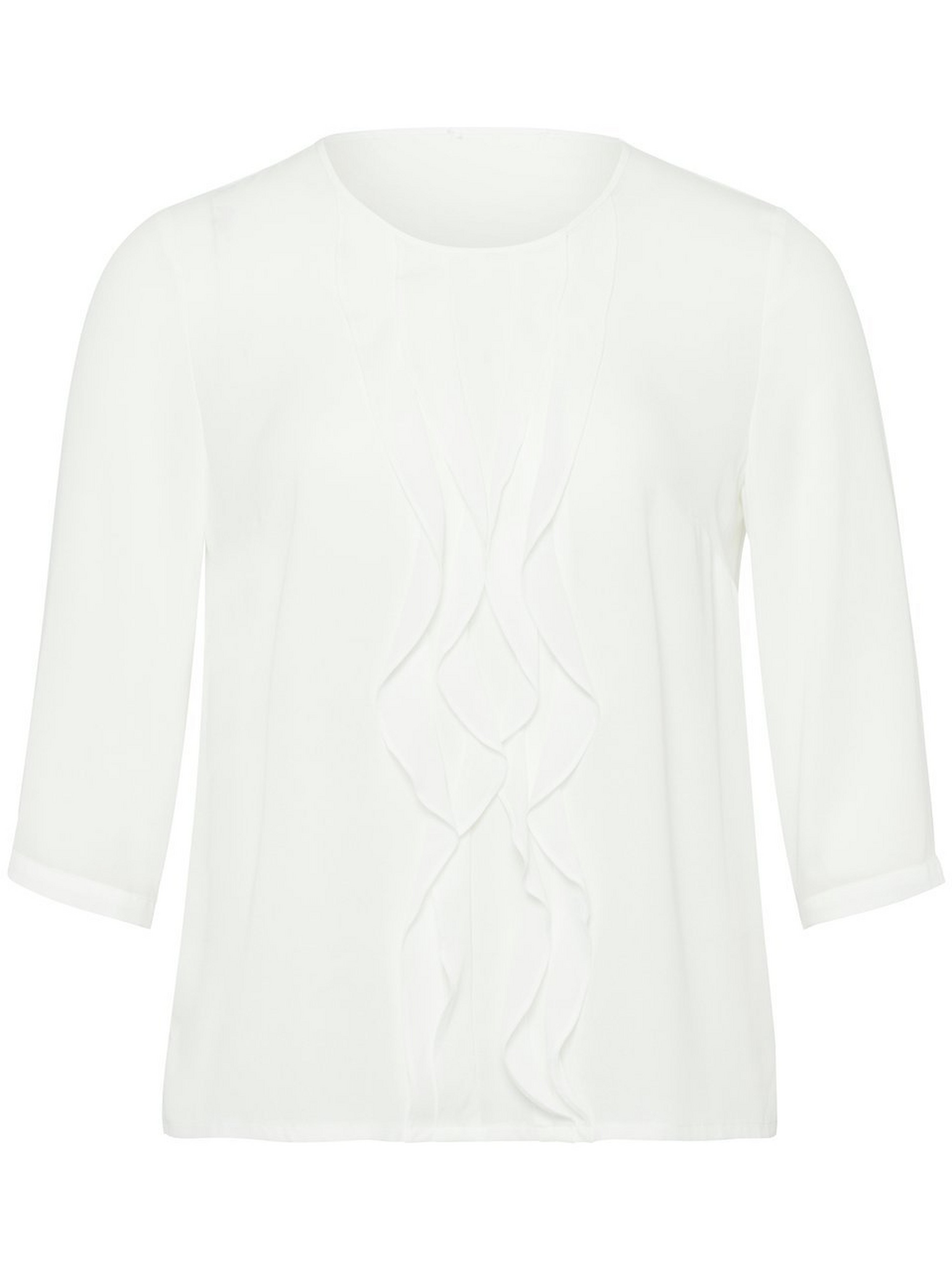 Bluse mit Rundhals-Ausschnitt