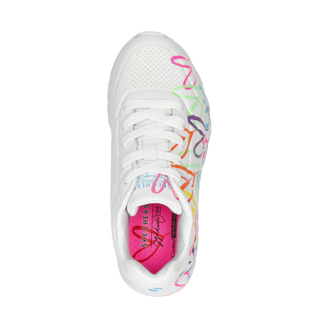 Skechers Uno Litesneakers wit/multi