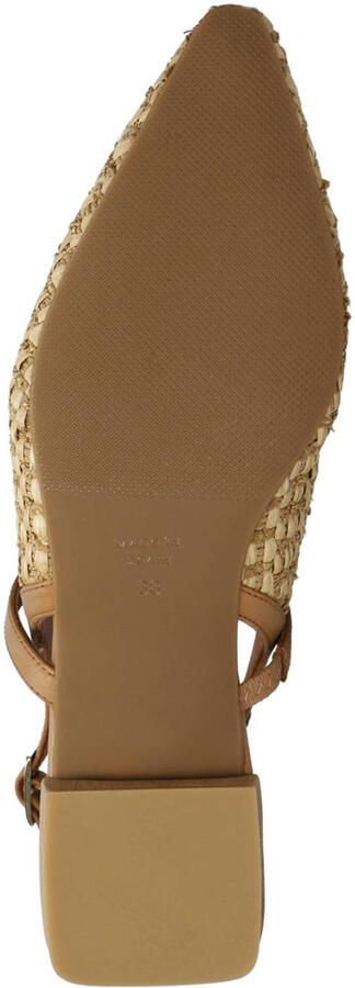 Angel Alarcon slingback loafers beige