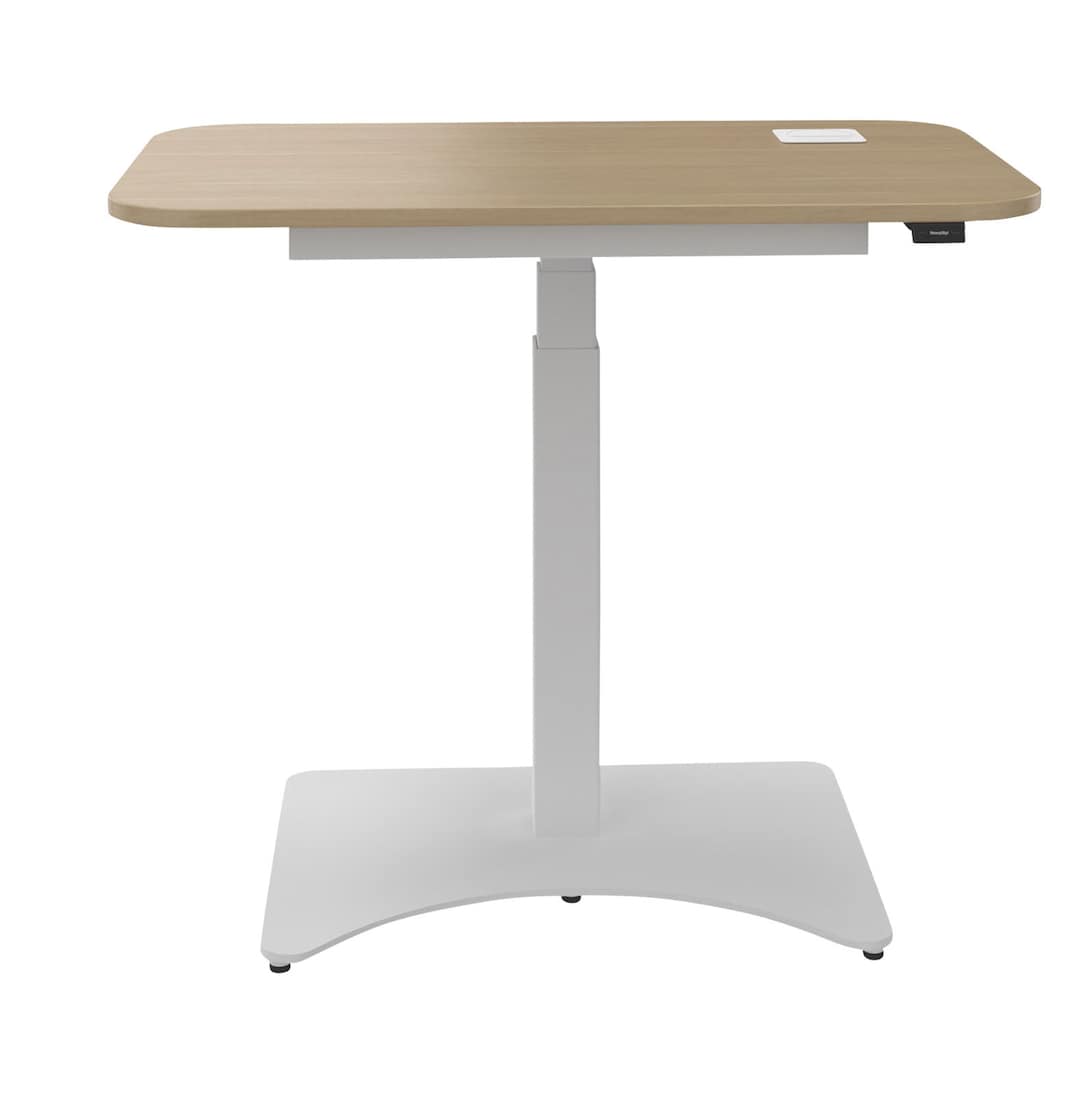 NOWY STYL Schreibtisch EMODEL 90 cm Kaisersberg Oak/ Pure White