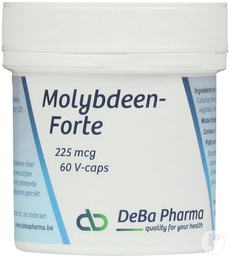 Deba Molybdène-Forte 225mcg Capsules 60