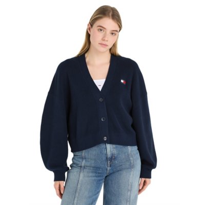 Gilet femme TjEssential Badge Cardigan TOMMY HILFIGER