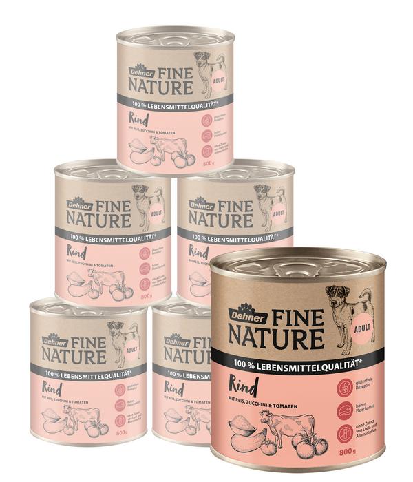 Dehner Fine Nature Nassfutter für Hunde