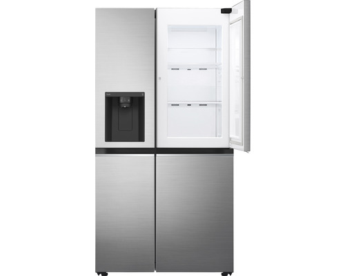 LG Side-by-Side koelkast (B x H x D: 913 x 1790 x 735 mm), Koelvak: 416 l, Vriesvak: 219 l, GSJV71PZTE