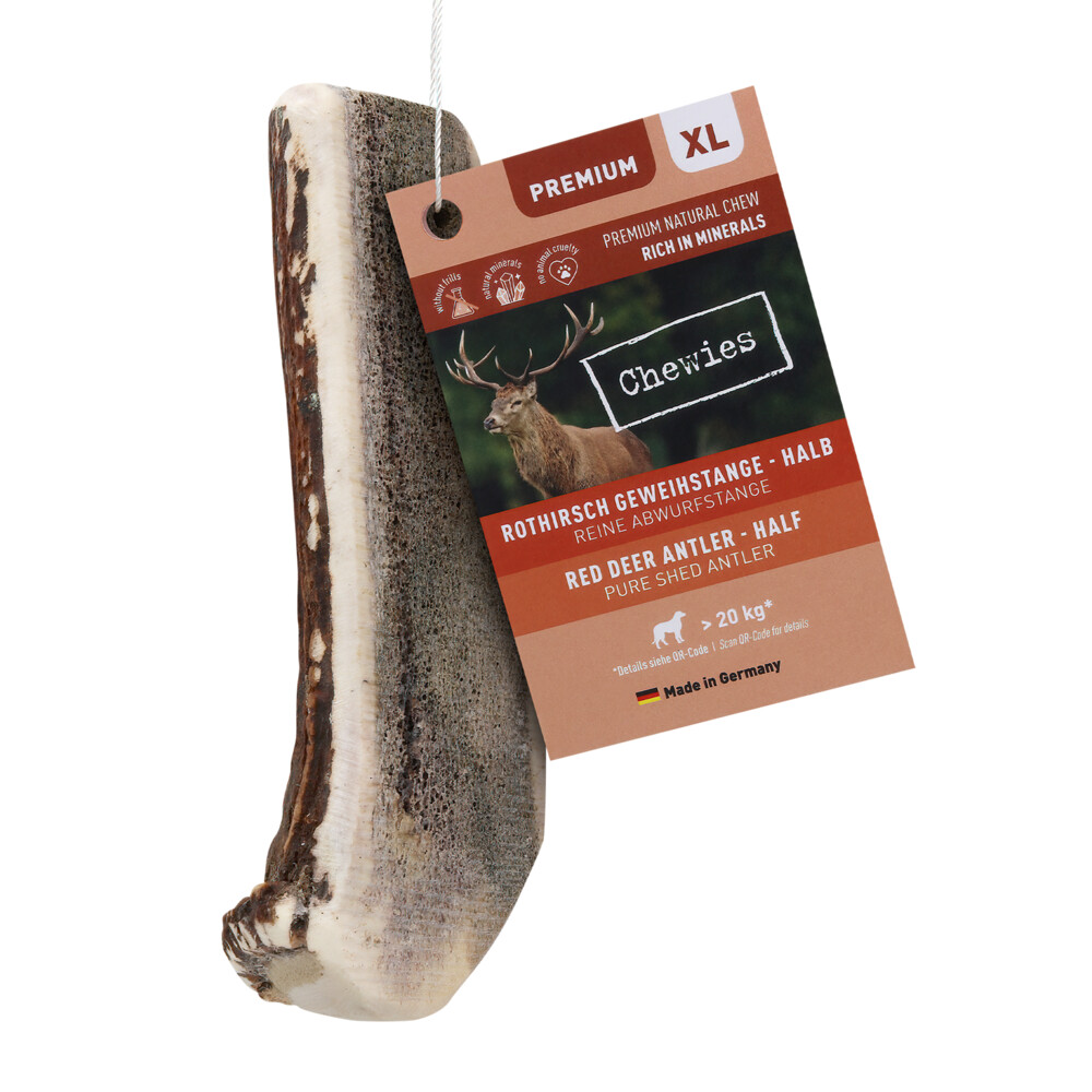 Chewies Edelherten Gewei Stang XL Half200 gr