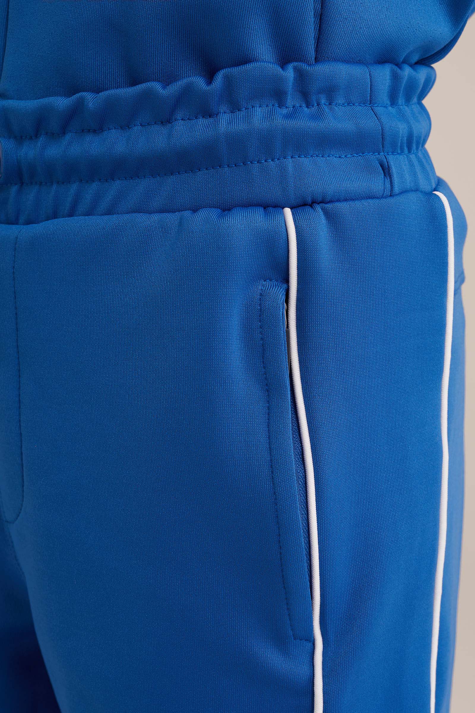 Jongens technical sweat joggingbroek WE Fashion Kobaltblauw