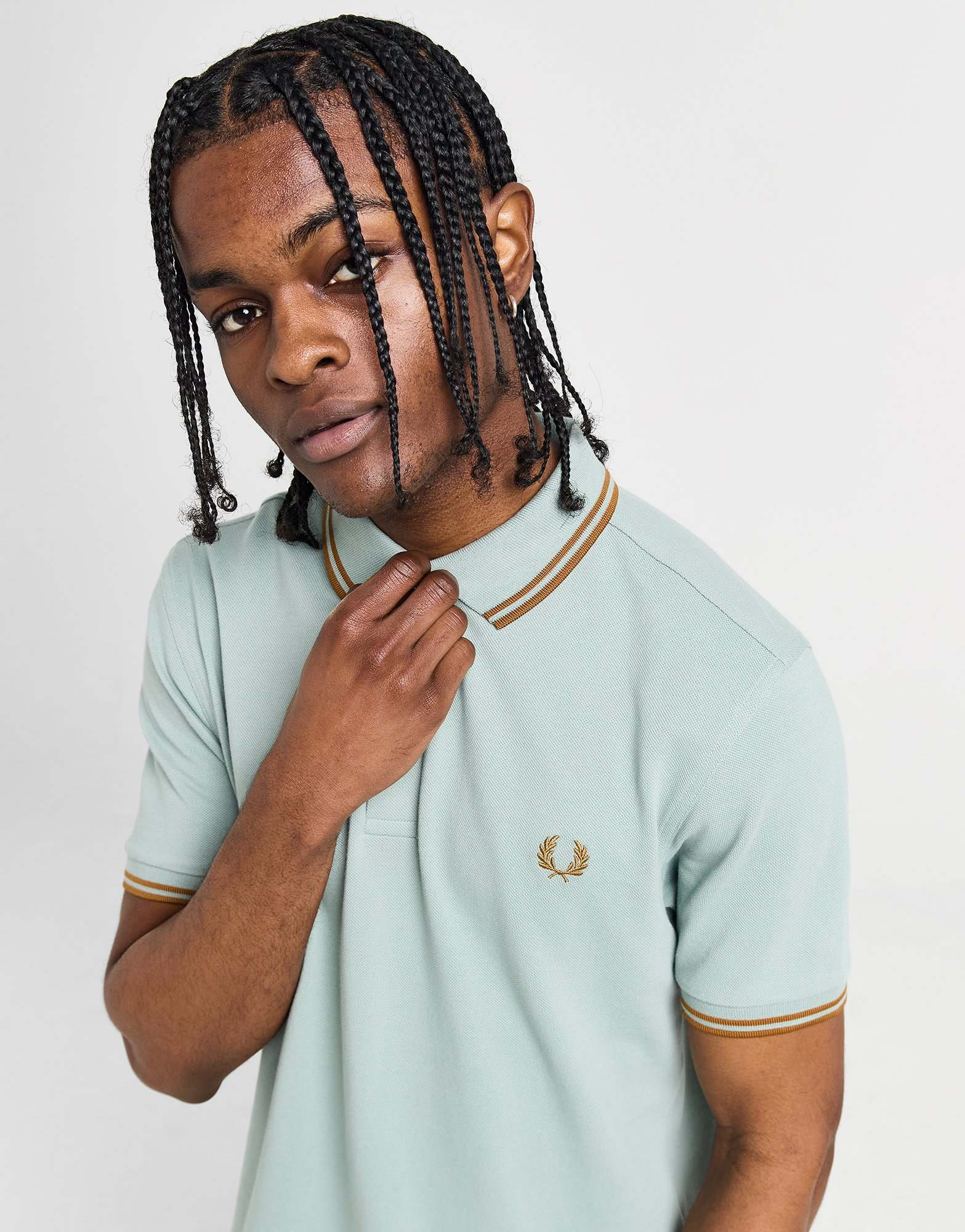 Fred Perry Polo Double Liseré Homme