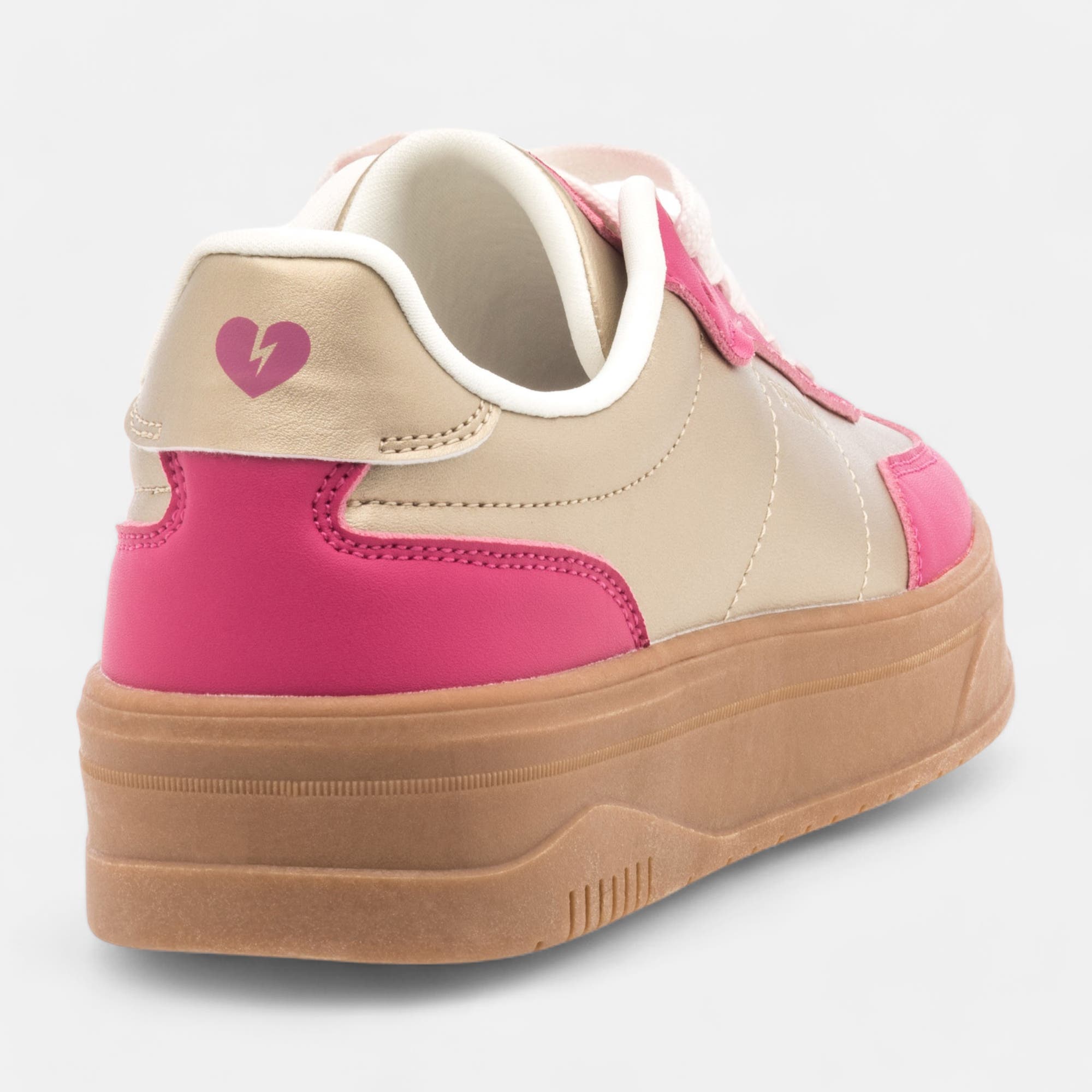 Baskets basses Femme fuchsia